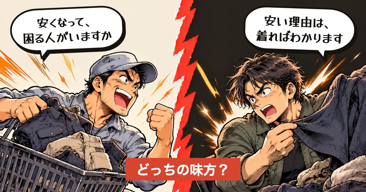 二択の設問：安くなった服、すぐ買う？疑う？
