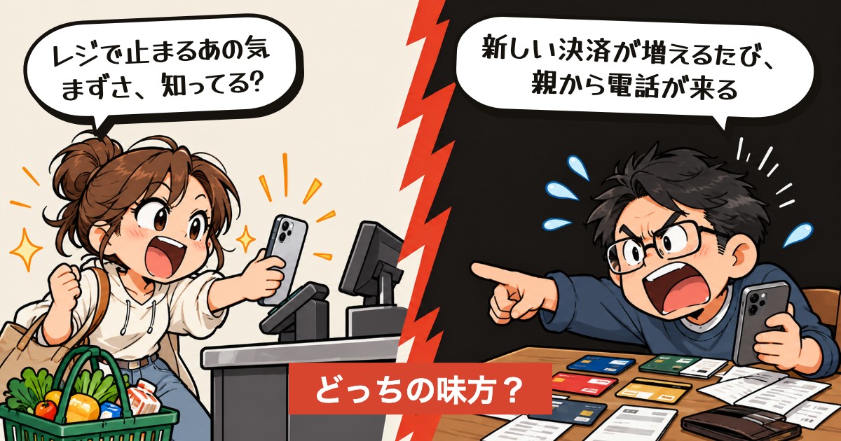 二択の設問:決済は増やすか、まとめるか