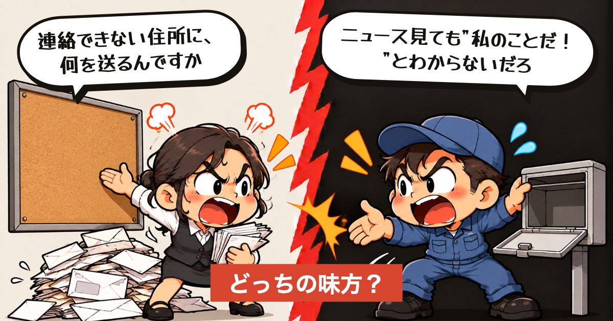 二択の設問:通知の代わりがニュースでいいか
