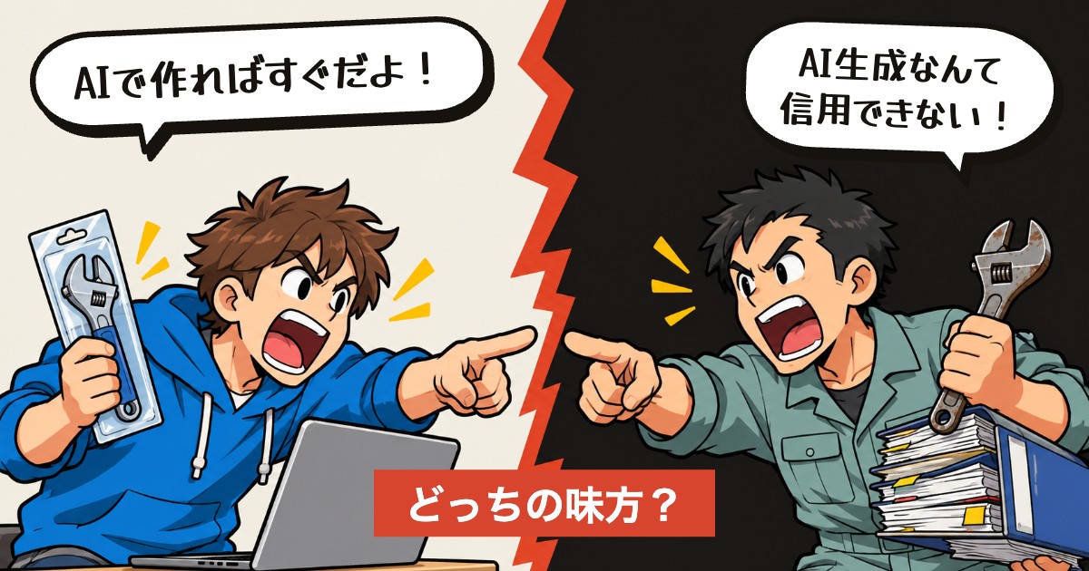 二択の設問:作り直すか、直し続けるか